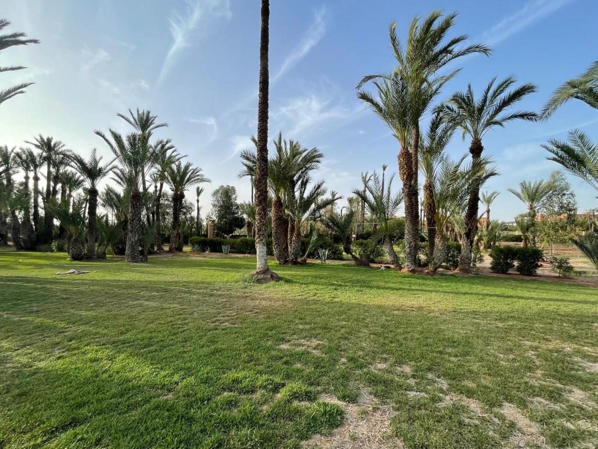 Fabuleux Appartement, Rez De Jardin Au Sein De La Palmeraie Marrakesh Exterior foto