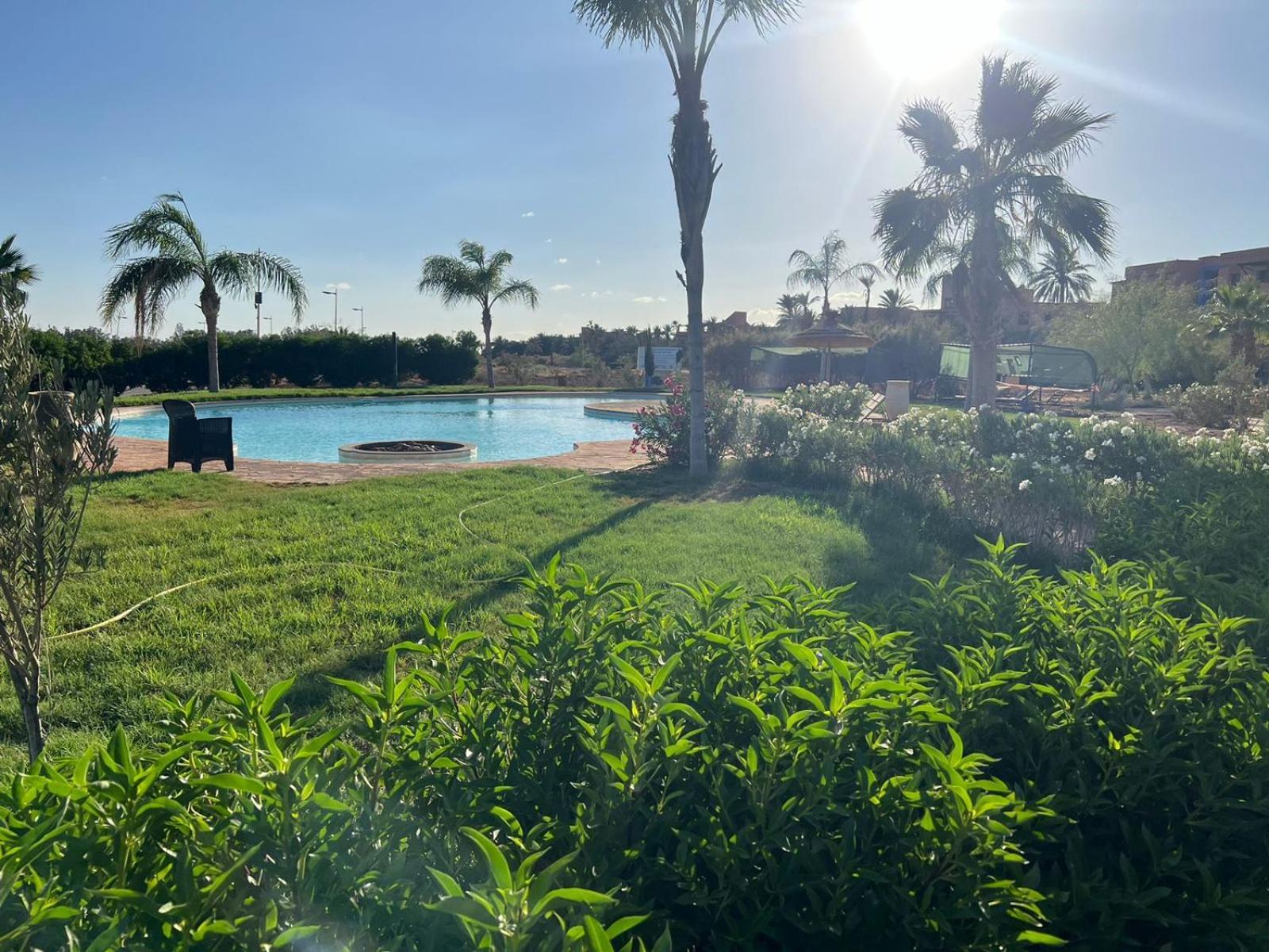 Fabuleux Appartement, Rez De Jardin Au Sein De La Palmeraie Marrakesh Exterior foto